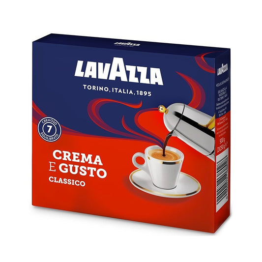 Café Molido Crema e Gusto Lavazza 2uds de 250g