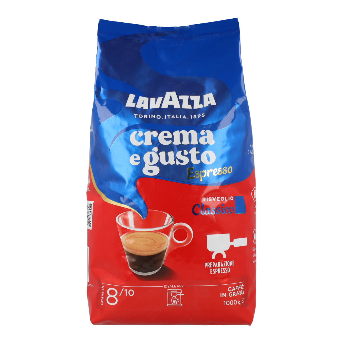 Café en Grano Crema e Gusto Lavazza 1kg