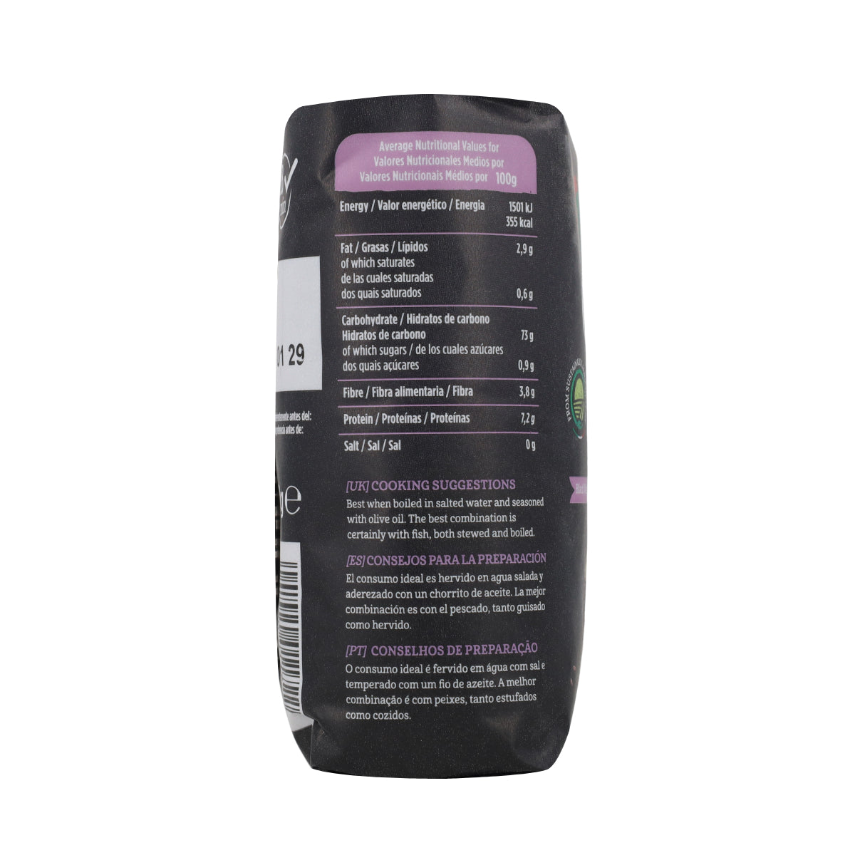 Arroz Negro 100% Integral Riso Gallo 500g