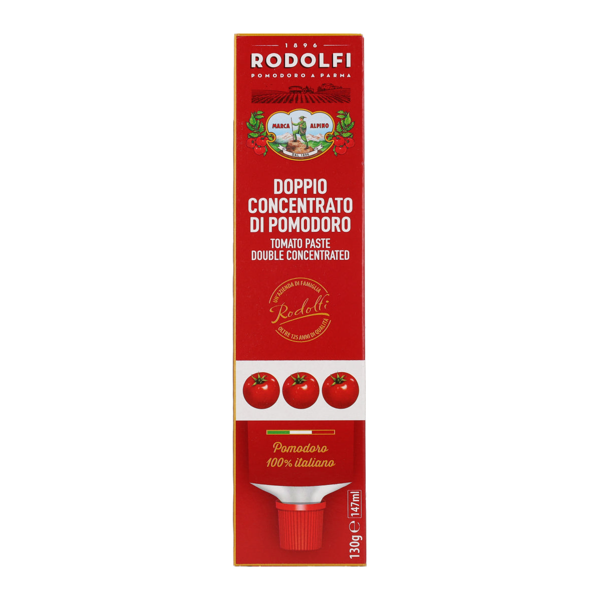 Pasta de Tomate Doble Concentrado Rodolfi 130g