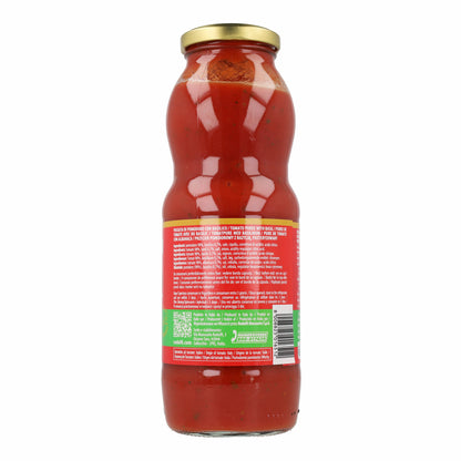 Puré de Tomate con Albahaca Rodolfi 690g