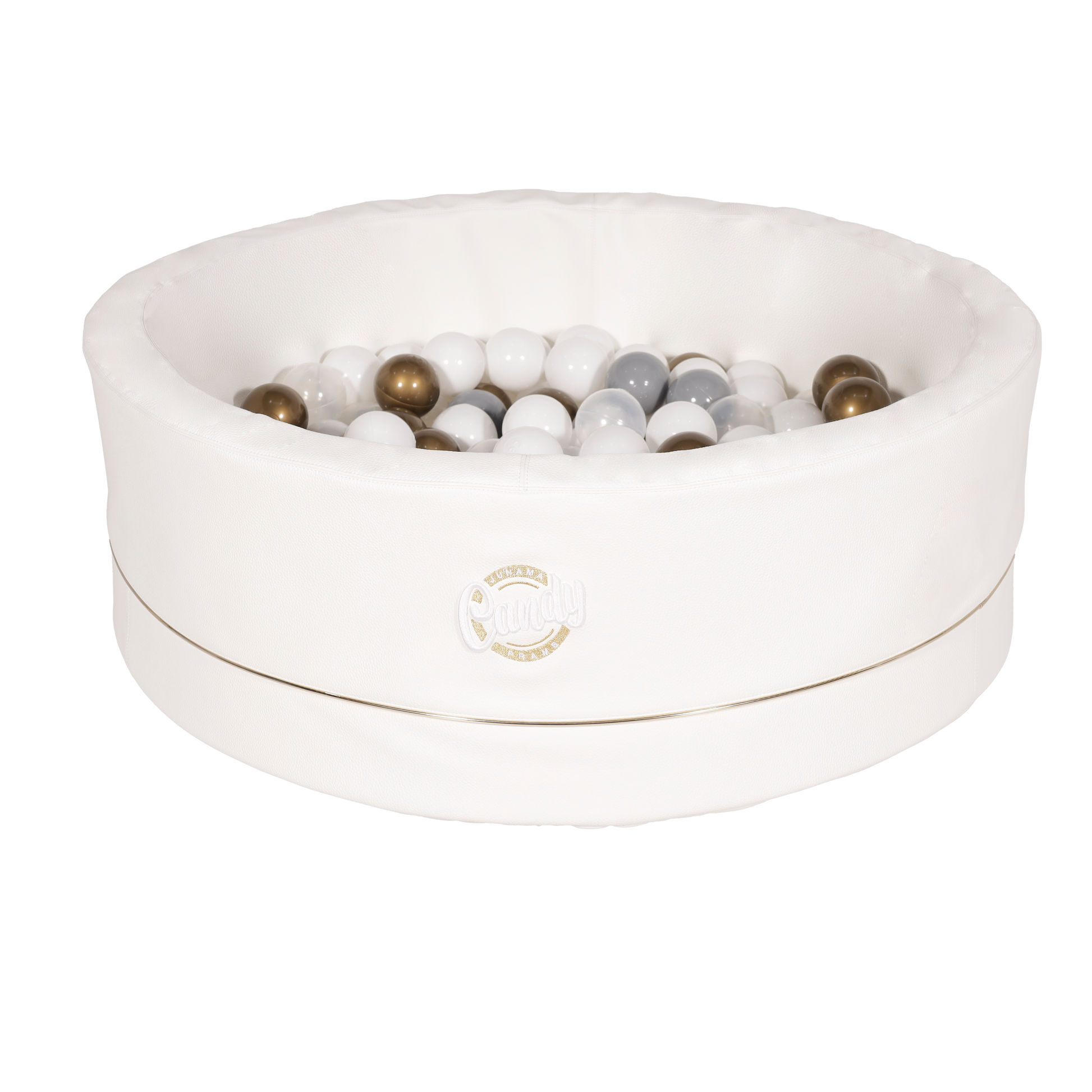 Piscina De Bolas Polipiel Candy Blanco