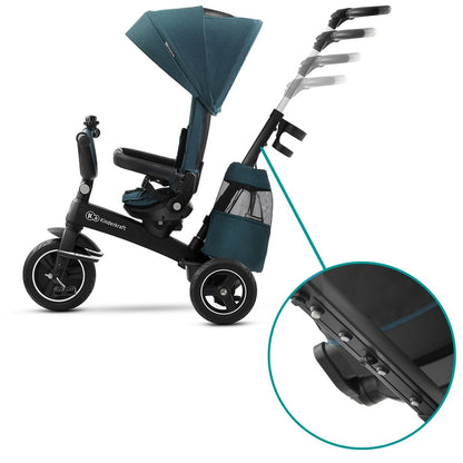 Triciclo Infantil Bidireccional Easytwist Midnight Green_3