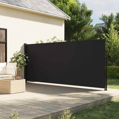 Vidaxl Toldo Lateral Retráctil Negro 160x300 Cm_1