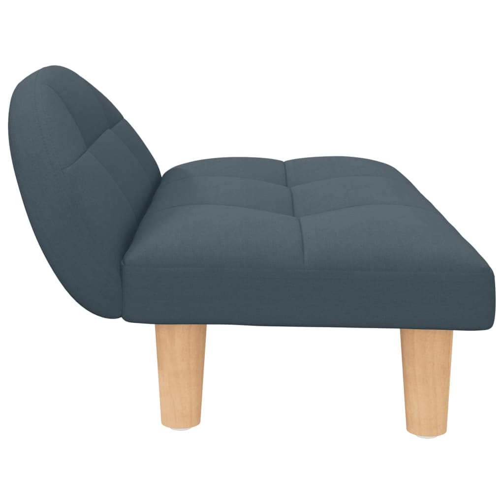 Cama Para Perros De Tela Gris Oscuro 70x52x30 Cm / Vetonek_3