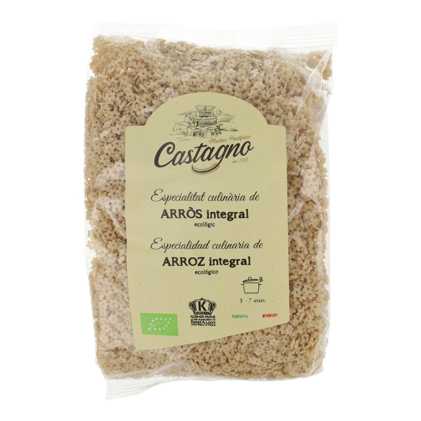 Estrellitas Arroz Integral ECO Castagno 500 g