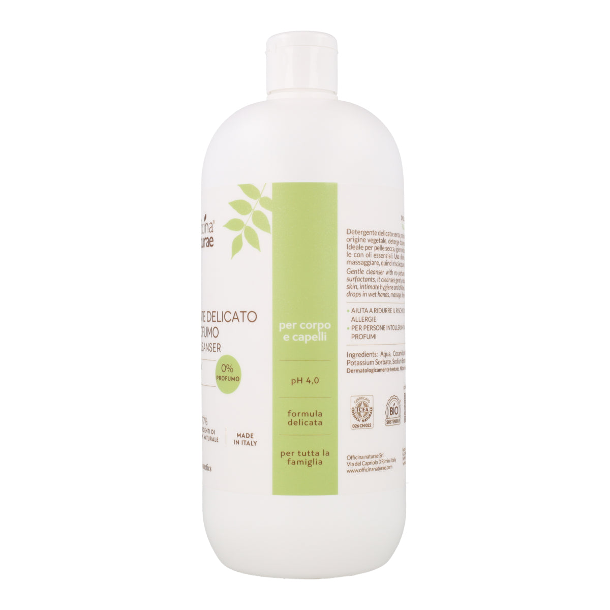 Limpiador delicado sin fragancia Natù Officina Naturae 1 L