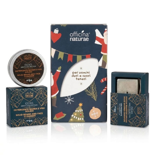 Champú sólido de uso frecuente + limpiador sólido para barba y rostro Officina Naturae nº 3 + nº 4
