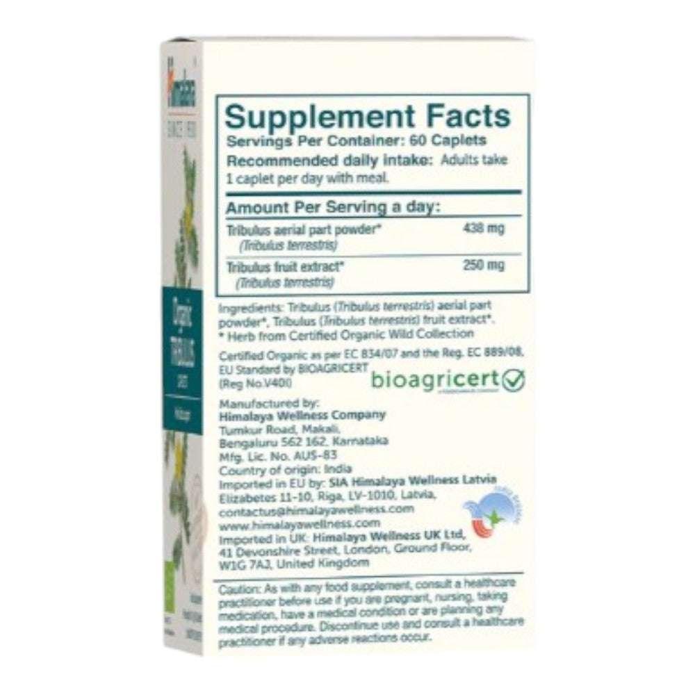 Organic Tribulus 60 Tab_1