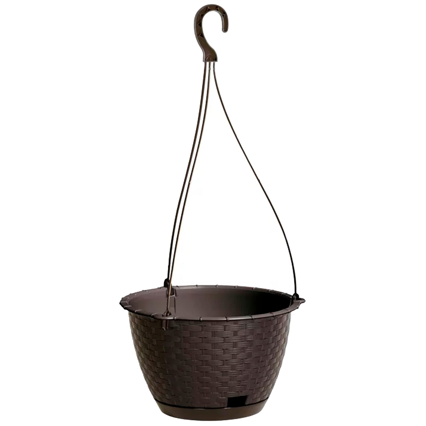 Macetero Colgante Ratolla Round W 4,85l., Dimensiones (mm) 243x243x160, Color Ocre Oscuro_0