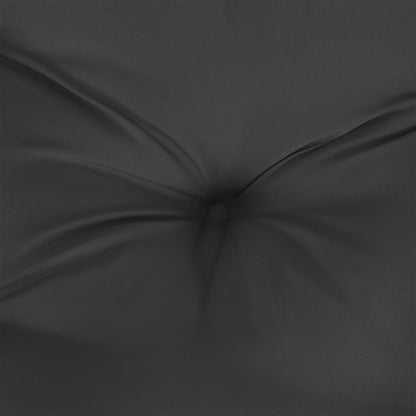 Vidaxl Cojín De Banco De Jardín Tela Oxford Negro 150x(50+50)x7 Cm_5