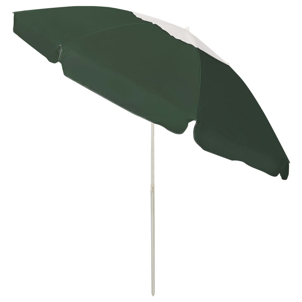 Sombrilla De Playa Verde 240 Cm_1