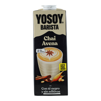 Bebida Barista Chai y Avena sin gluten YOSOY 1L