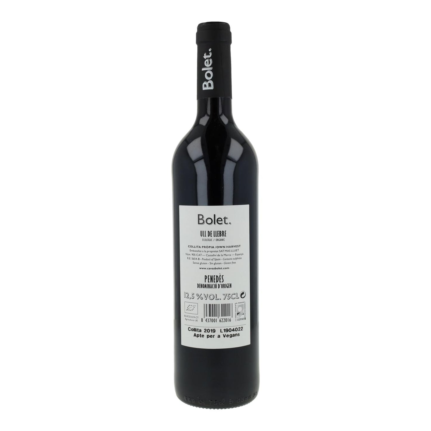 Vino Tinto Ull de Llebre, 75cl