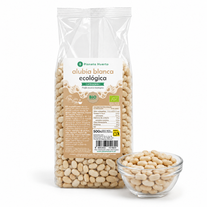 Alubia blanca ECO Planeta Huerto 500 g