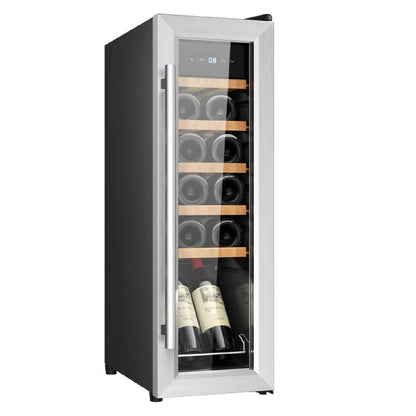 Vinoteca 12 Botellas Bolero Grandsommelier 1230 Coolwood Compressor. 32 Litros, Sistema Compresor, Alto Rendimiento, Temperatura Regulable, Luz Led_0
