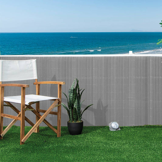 Cañizo Pvc Essential Recyclane 20mm Piedra Para Jardines Y Terrazas 1x3 M / Multicolor_0