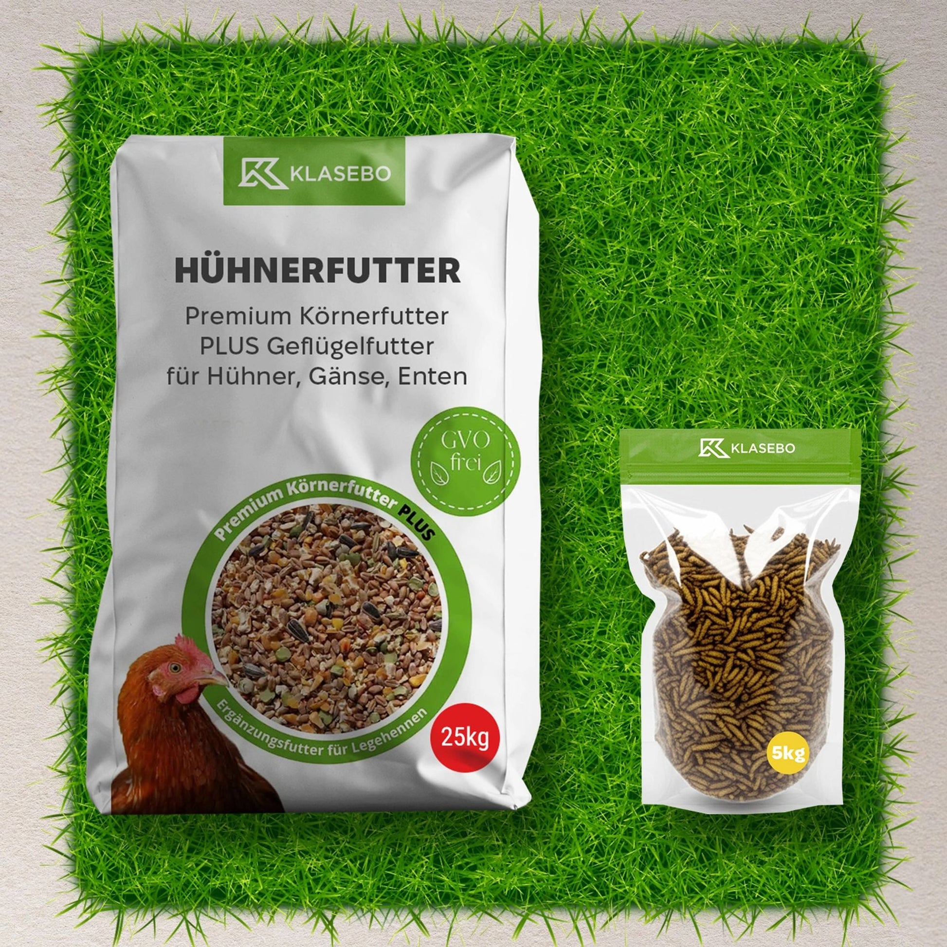 Alimento Gallinas 25 Kg+larvas 5 Kg_1