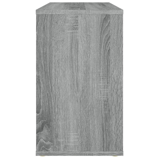 Armario Auxiliar Madera Contrachapada Gris Sonoma 60x30x50 Cm / Vetonek_0