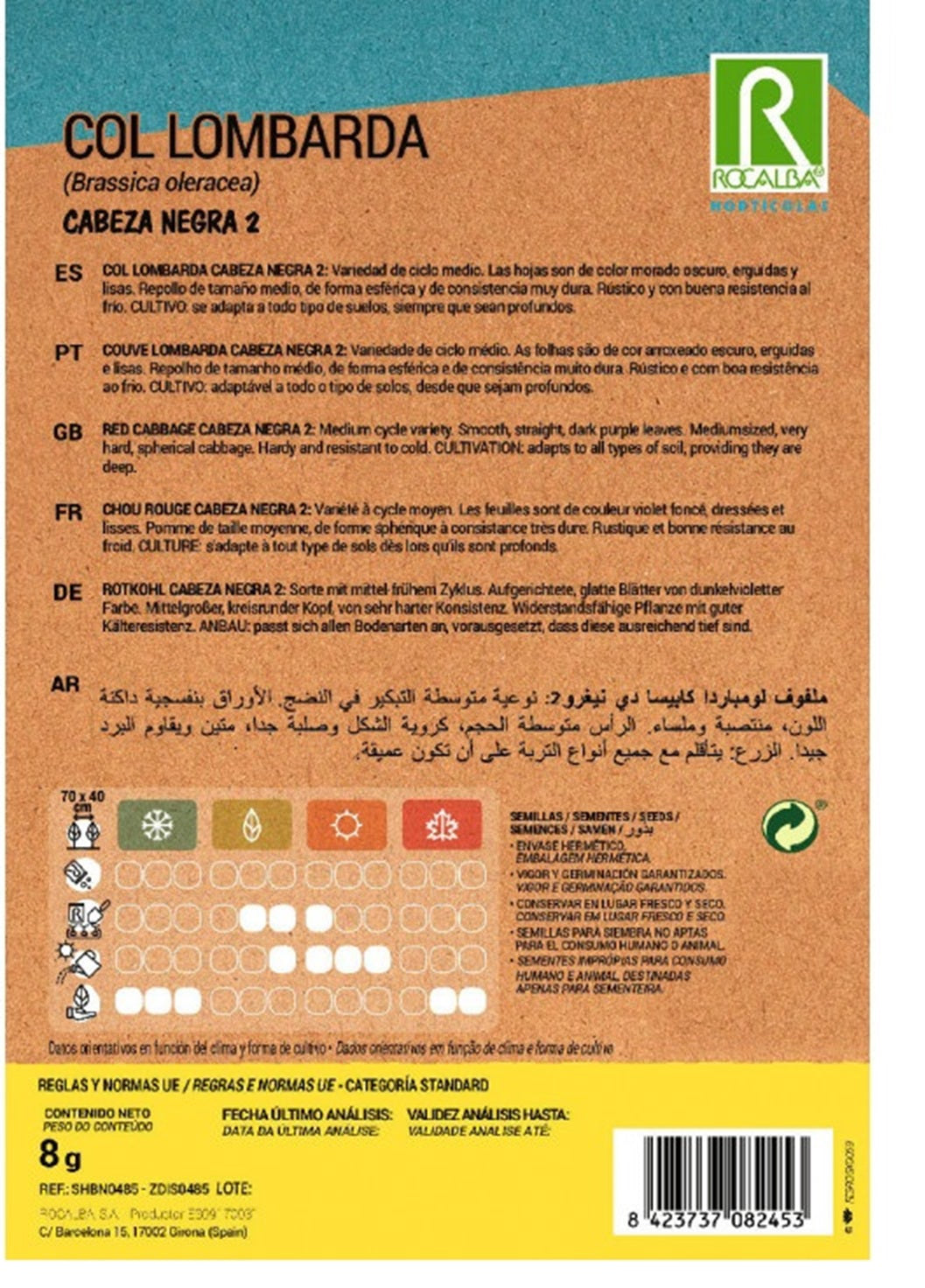 Semillas Col Lombarda 8g_1