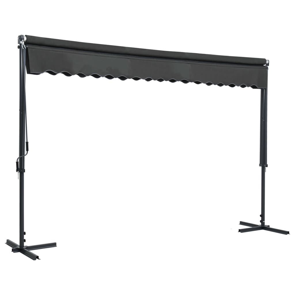 Vidaxl Toldo De Pie Independiente Gris Antracita 400x300 Cm_1