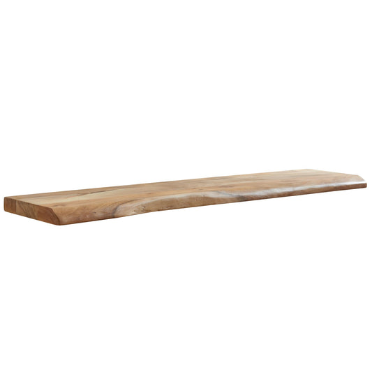 Estantería De Pared 120 Cm En Madera Maciza De Acacia_0