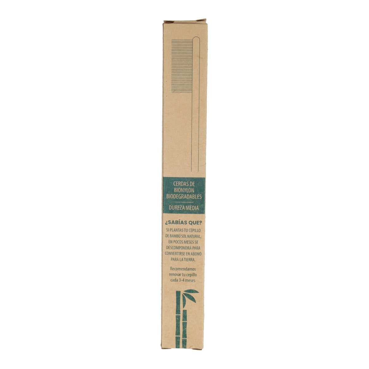 Cepillo dental de bambú adulto Sol Natural