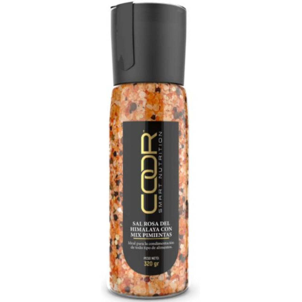 Sal Rosa Del Himalaya Con Mix Pimientas 320 Gr