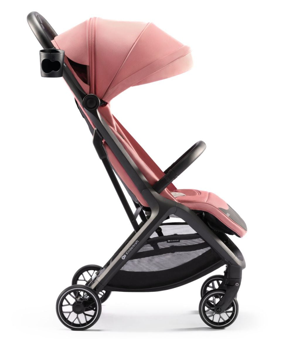 Silla De Paseo De Plegado Automático Nubi 2 Hasta 22 Kg Pink Quartz_1
