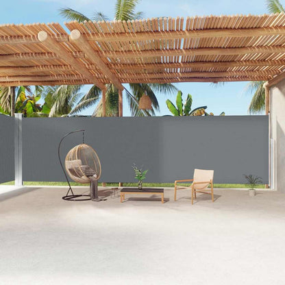 Vidaxl Toldo Lateral Retráctil Antracita 220x1200 Cm_1