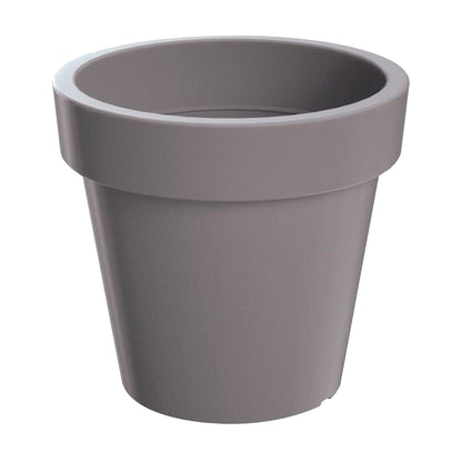 Maceta Lexo Round 92l., Dimensiones (mm) 600x600x550, Color Gris Piedra_0