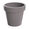Maceta Lexo Round 92l., Dimensiones (mm) 600x600x550, Color Gris Piedra