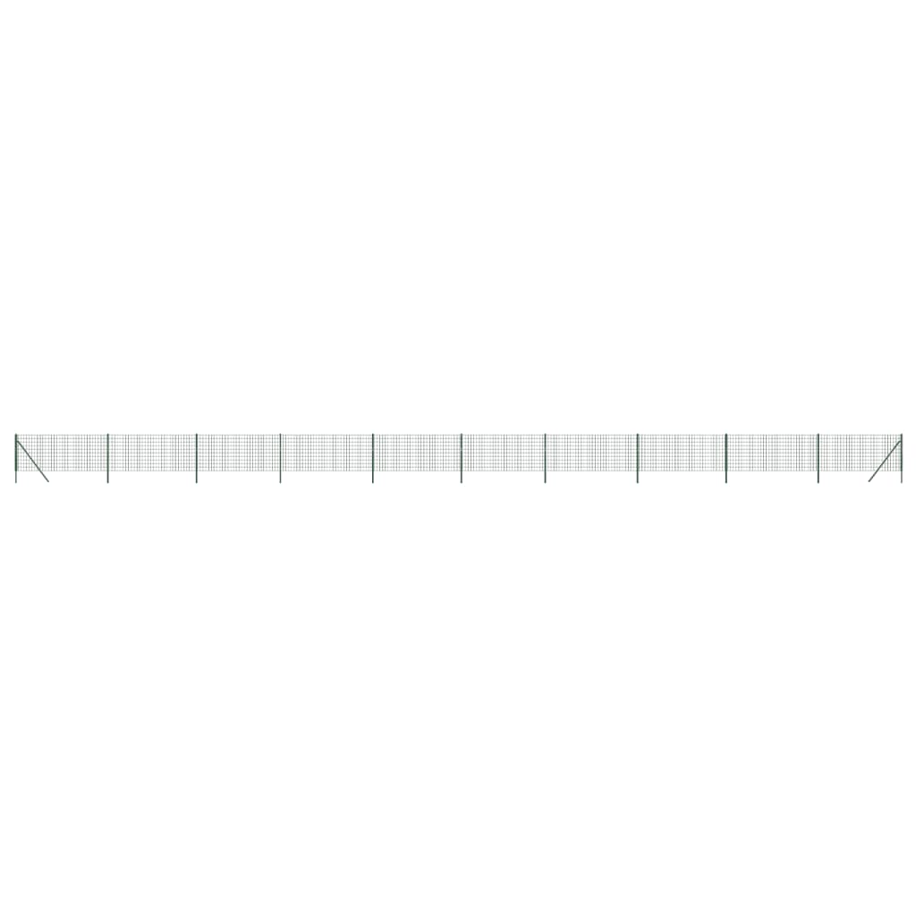 Cerca De Alambre De Acero Galvanizado Verde 0,8x25 M / Vetonek_2