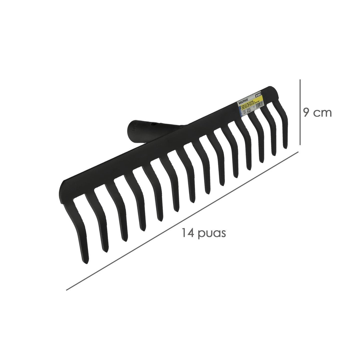 Rastrillo Sin Mango 5 Mm. 14 Puas Agrícola_3