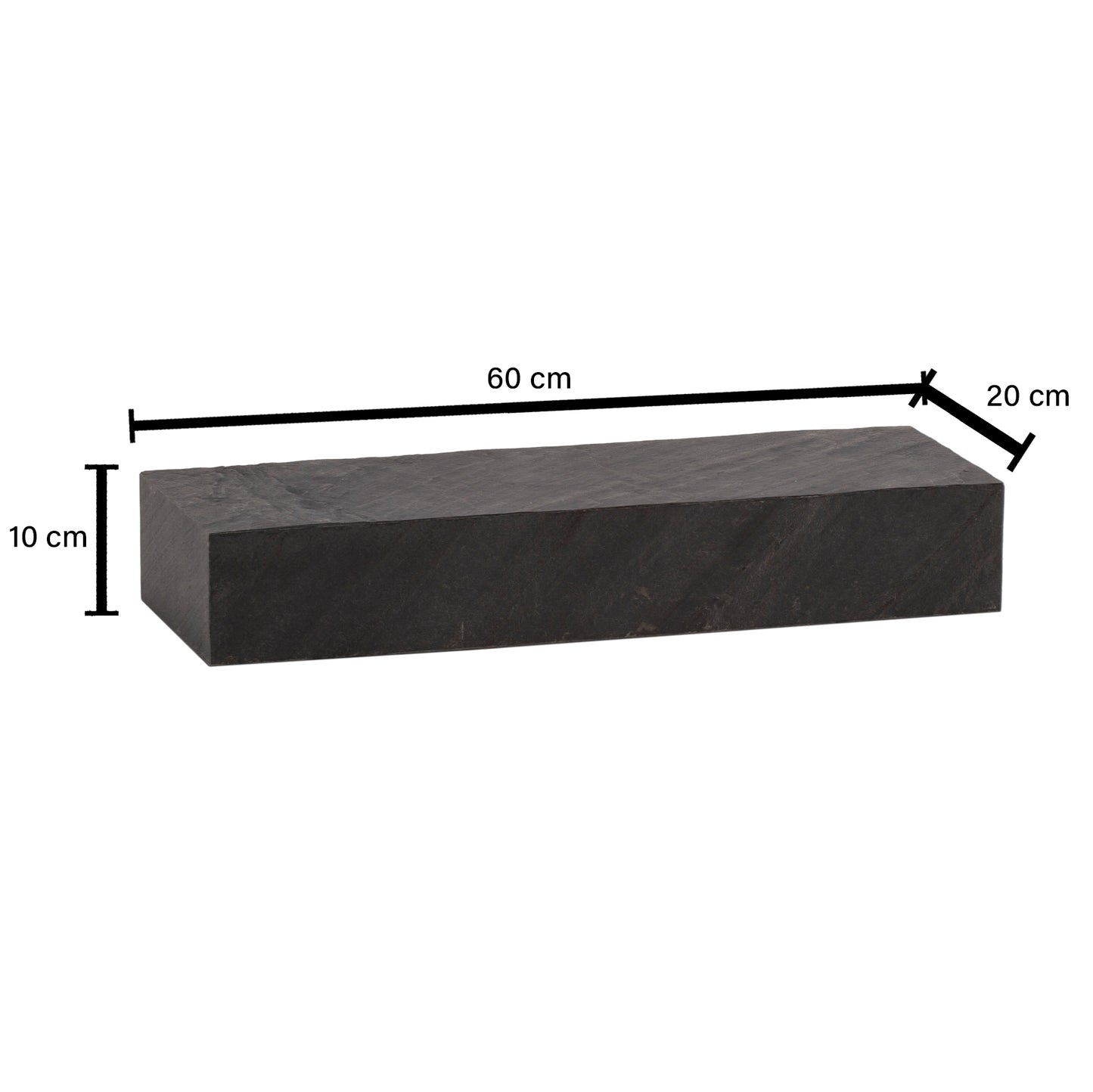 Estante De Pared 60x10x20 Cm_3