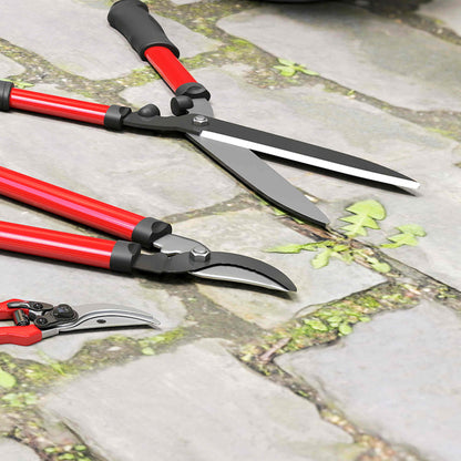 Outsunny Juego De Herramientas Jardinería De 3 Piezas Con Tijeras De Podar_4