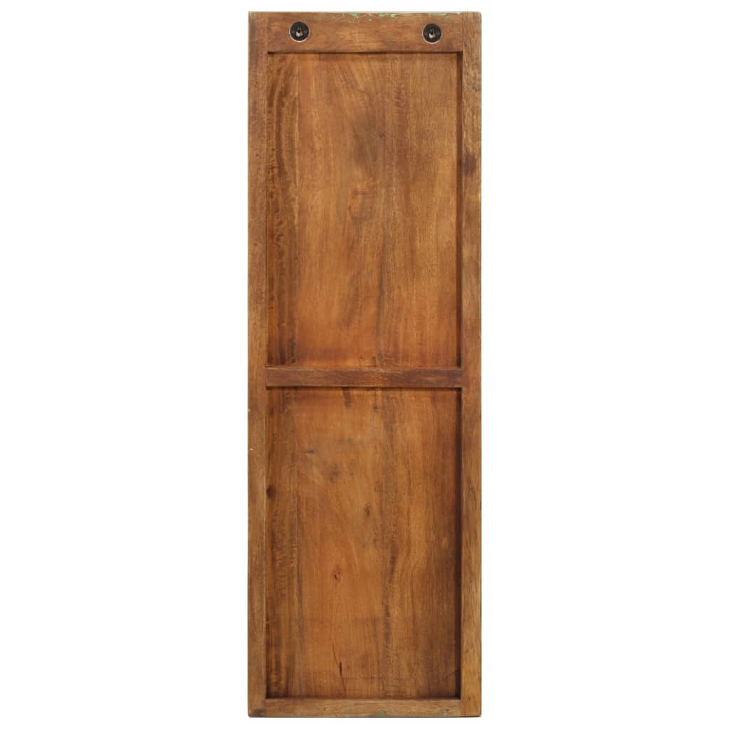 Percheros De Pared 2 Uds Madera Maciza Reciclada 36x3x110 Cm_3