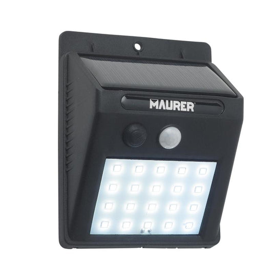 Aplique Foco Solar Led Exterior Ip65, 200 Lumenes, Sensor Movimiento Y Crepuscular, Foco Led Bateria, Foco Solar Bateria,_0
