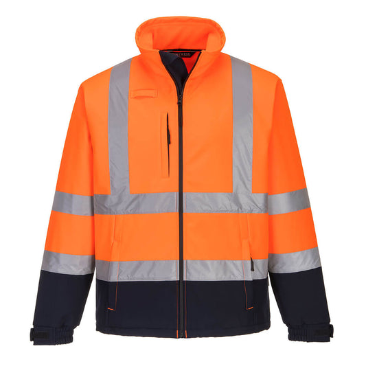 Chaqueta Softshell De Alta Visibilidad Contrast (3 Capas) / Xxxl / Amarillo-marino_0