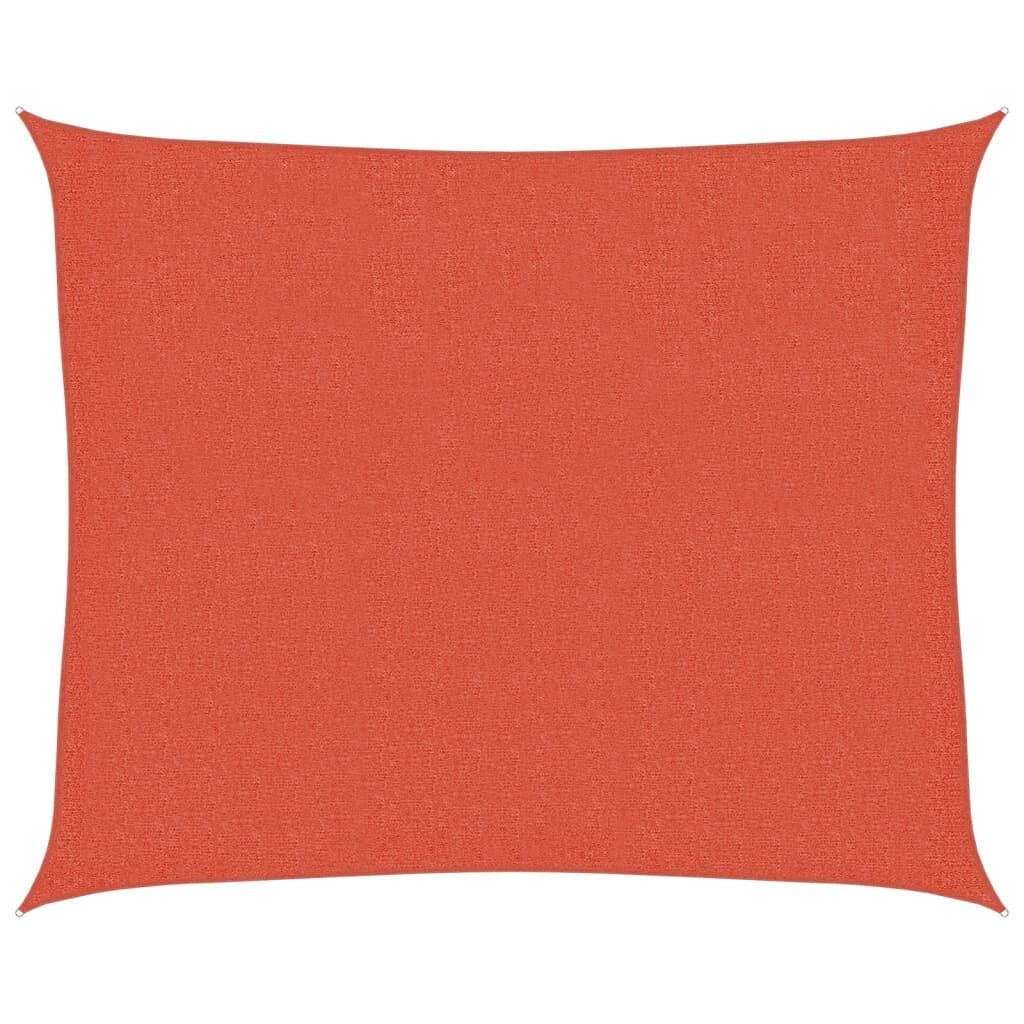 Vidaxl Toldo De Vela Hdpe Terracota 160 G/m² 2,5x3 M_0