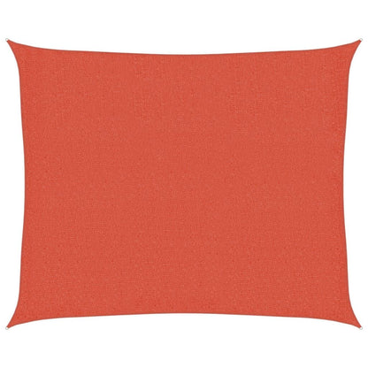 Vidaxl Toldo De Vela Hdpe Terracota 160 G/m² 2,5x3 M_0