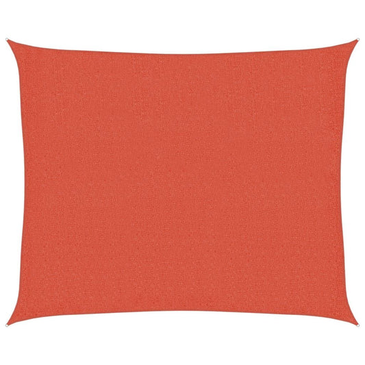 Vidaxl Toldo De Vela Hdpe Terracota 160 G/m² 2,5x3 M_0