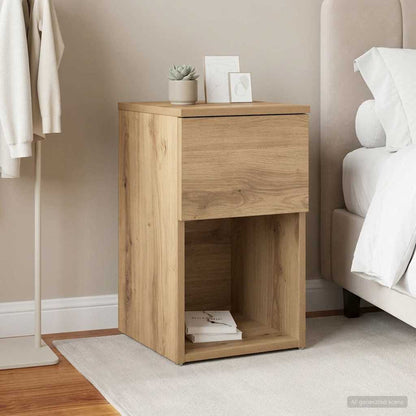 Mueble Cama Roble Artisan 29 X 31,5 X 49 Cm_3