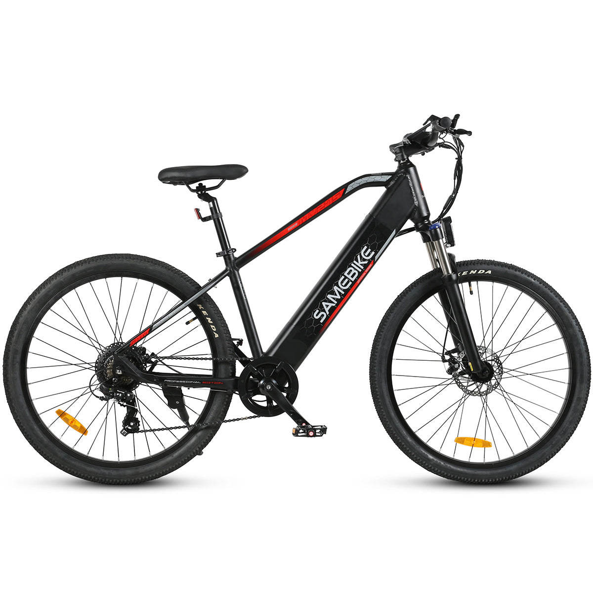 Bicicleta Eléctrica De Montaña Samebike My275 500w-48v-10,4ah (499wh) - Rueda 27.5 Color Negro_0