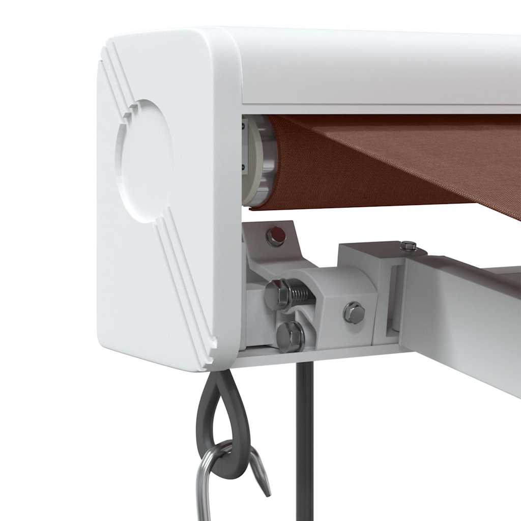 Toldo Retráctil Automático Marrón 350x250 Cm_4