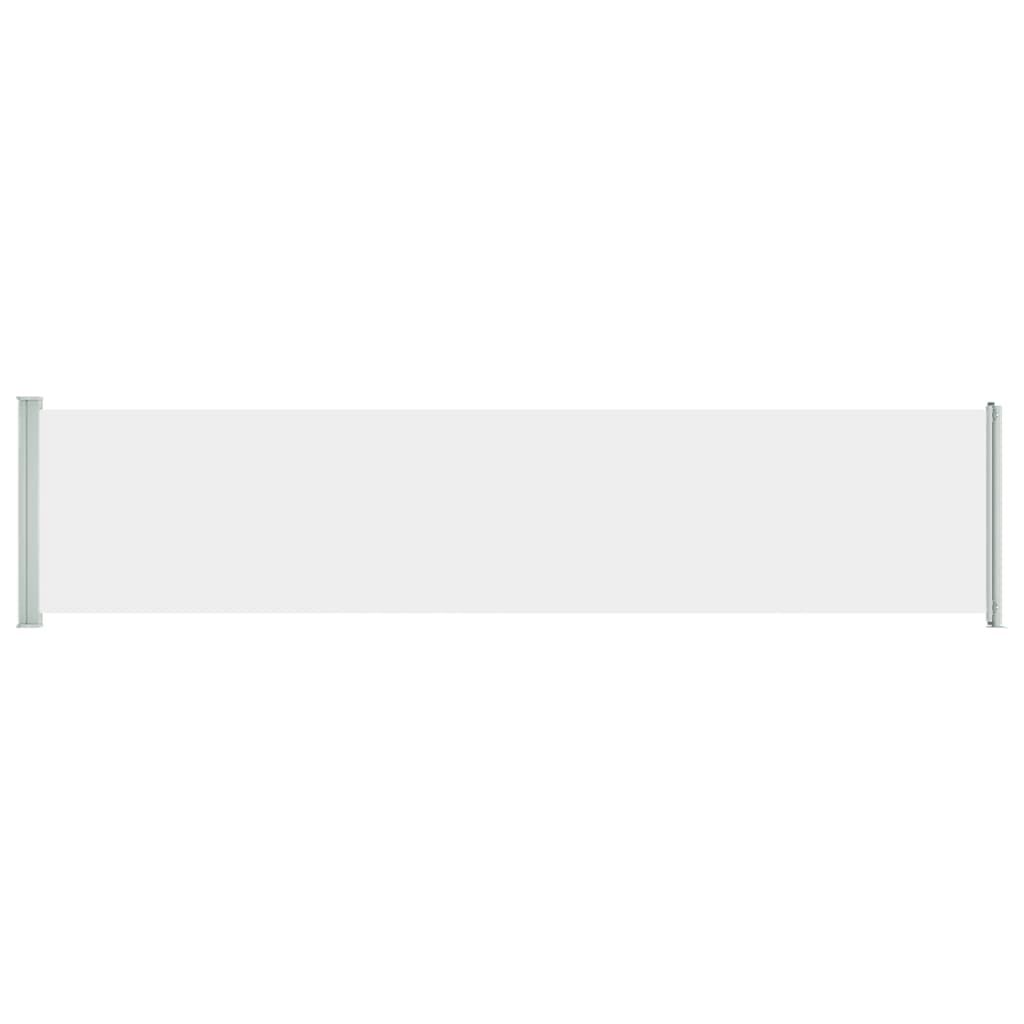 Vidaxl Toldo Lateral Retráctil Para Patio Crema 140x600 Cm_0