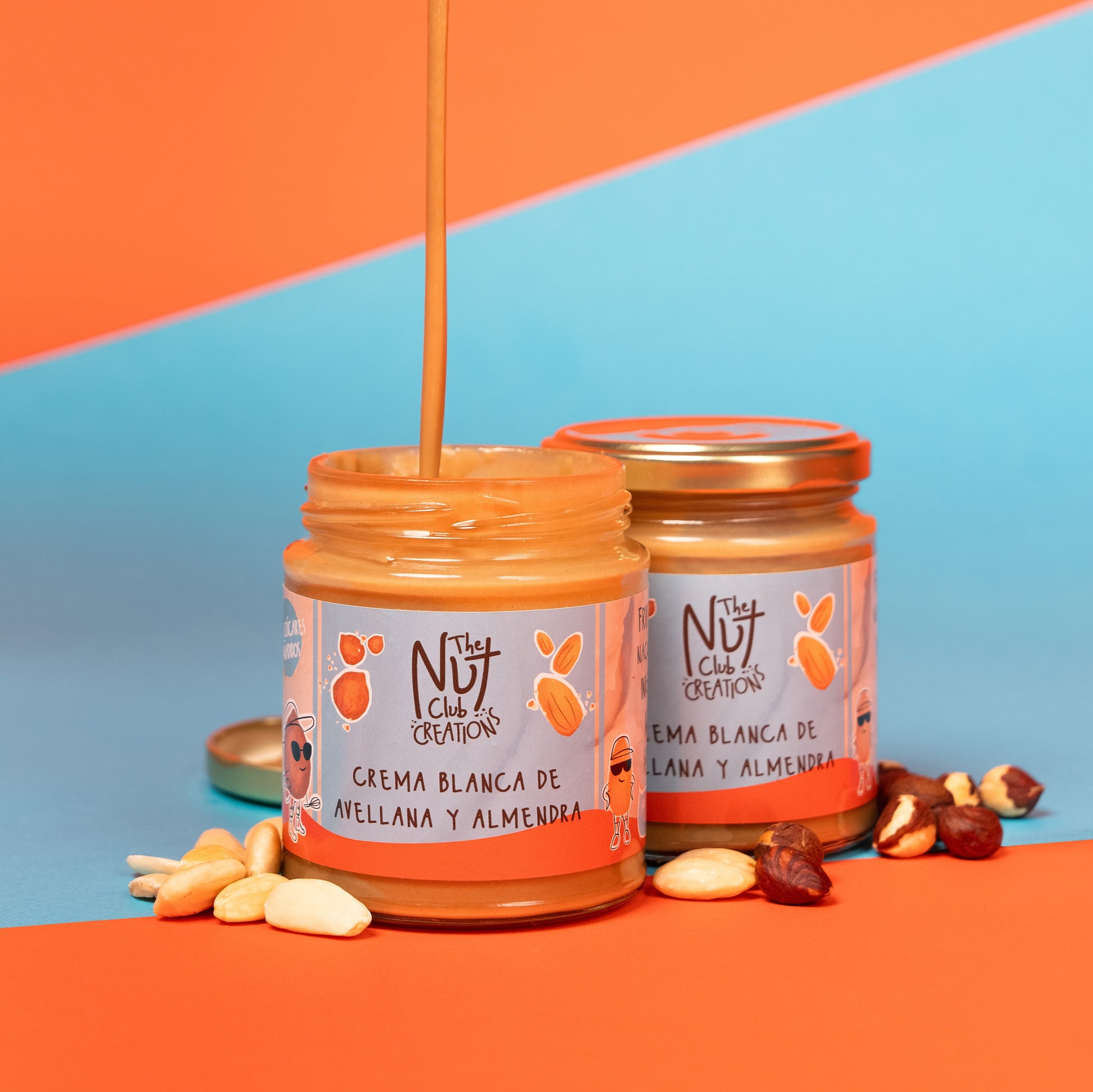 Crema Blanca De Avellana Y Almendra