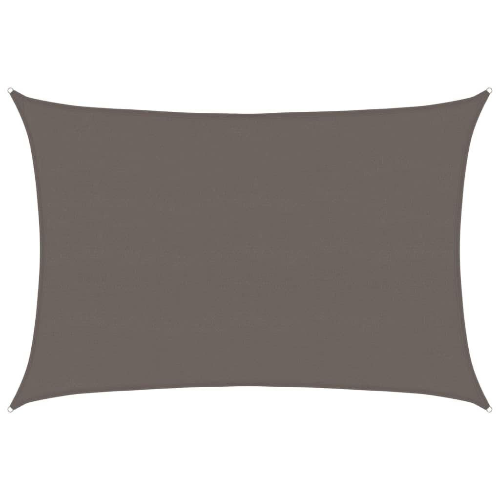 Vidaxl Toldo De Vela Gris Antracita Hdpe 160 G/m² 5x7 M_0