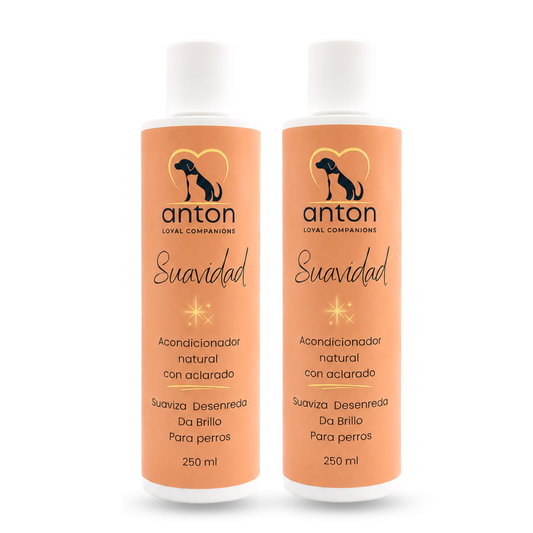 Acondicionador natural para el cuidado del pelaje de perros – Pack 2 x 250 ml_0