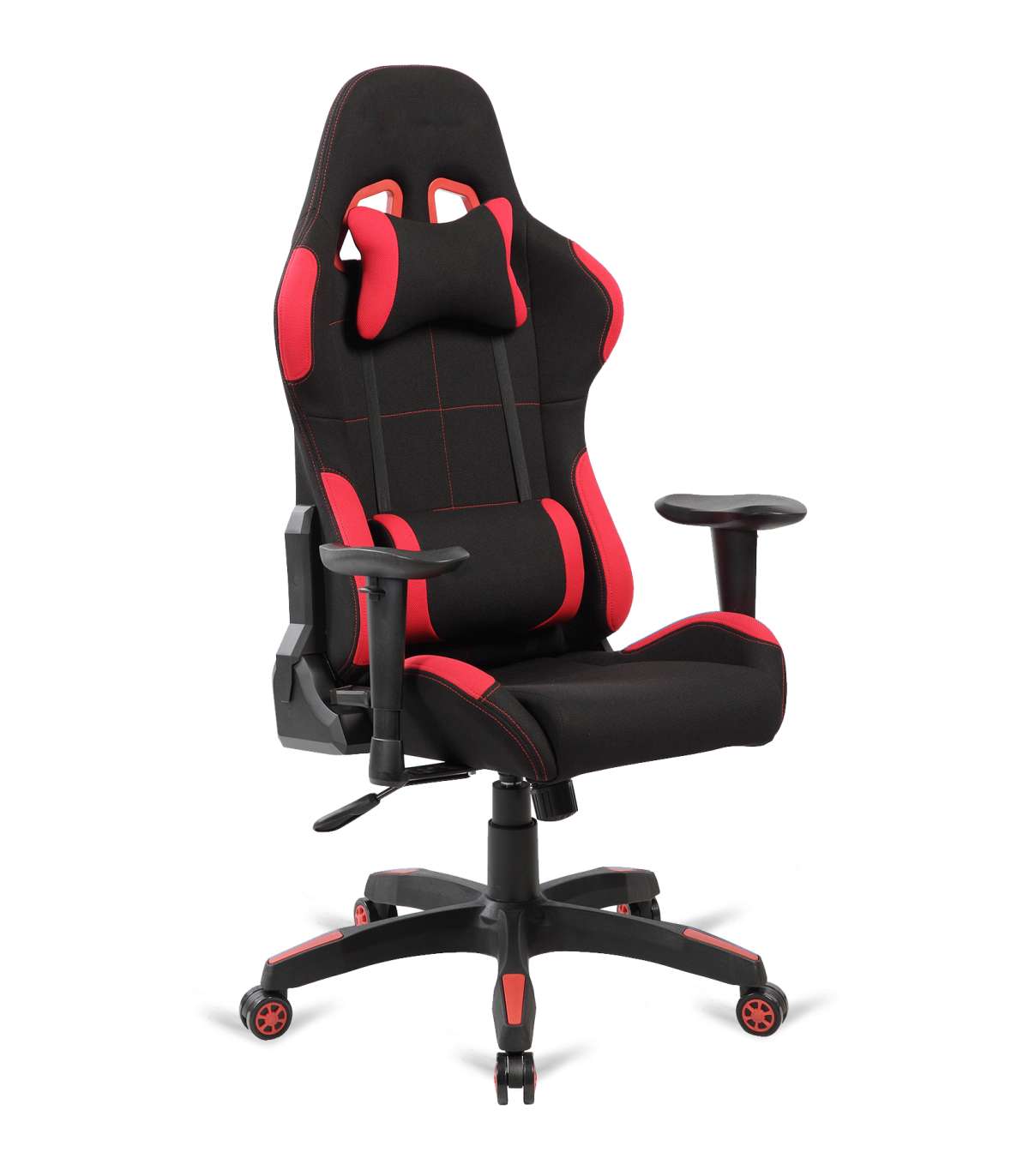 Silla De Oficina Gaming Modelo Mad Max Altura Regulable Acabado Negro/rojo. 70cm(ancho ) 1_0